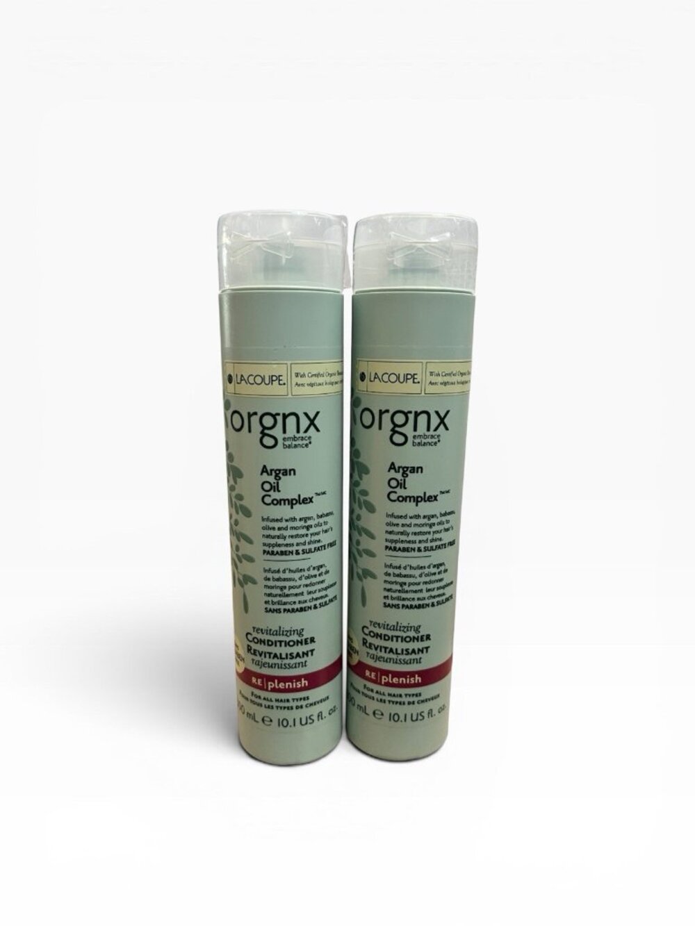 2X LaCoupe Argan Oil Complex Revitalizing Conditioner For All Hair Type, 10.1 oz